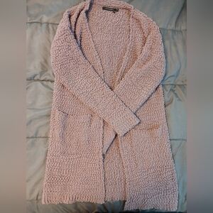 Soft Lilac Textured Cardigan